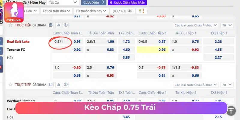 Cách Chơi Kèo Châu Á Chi Tiết Và Mẹo Cược Dễ Ăn Tiền Cược kèo chấp 0.75 trái