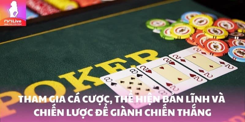 Poker - Chơi Game Đỉnh Cao, Thắng Thưởng Lớn Dễ Dàng Tham gia cá cược, thể hiện bản lĩnh và chiến lược để giành chiến thắng
