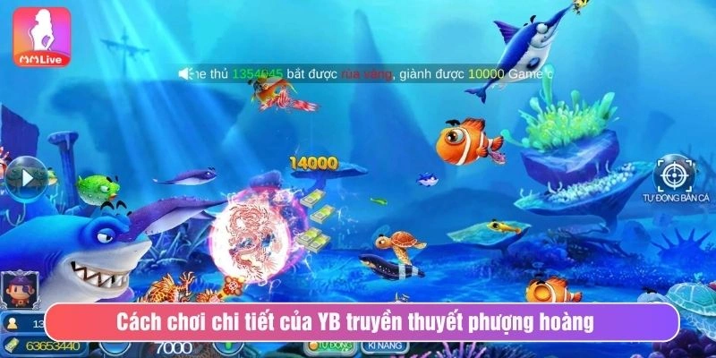 Cách chơi chi tiết của YB truyền thuyết phượng hoàng 